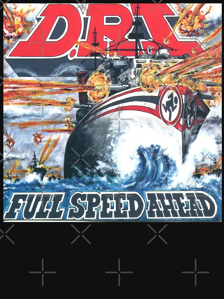 DRI Dirty Rotten Imbeciles - Full Speed Ahead Album 1995 Shirt