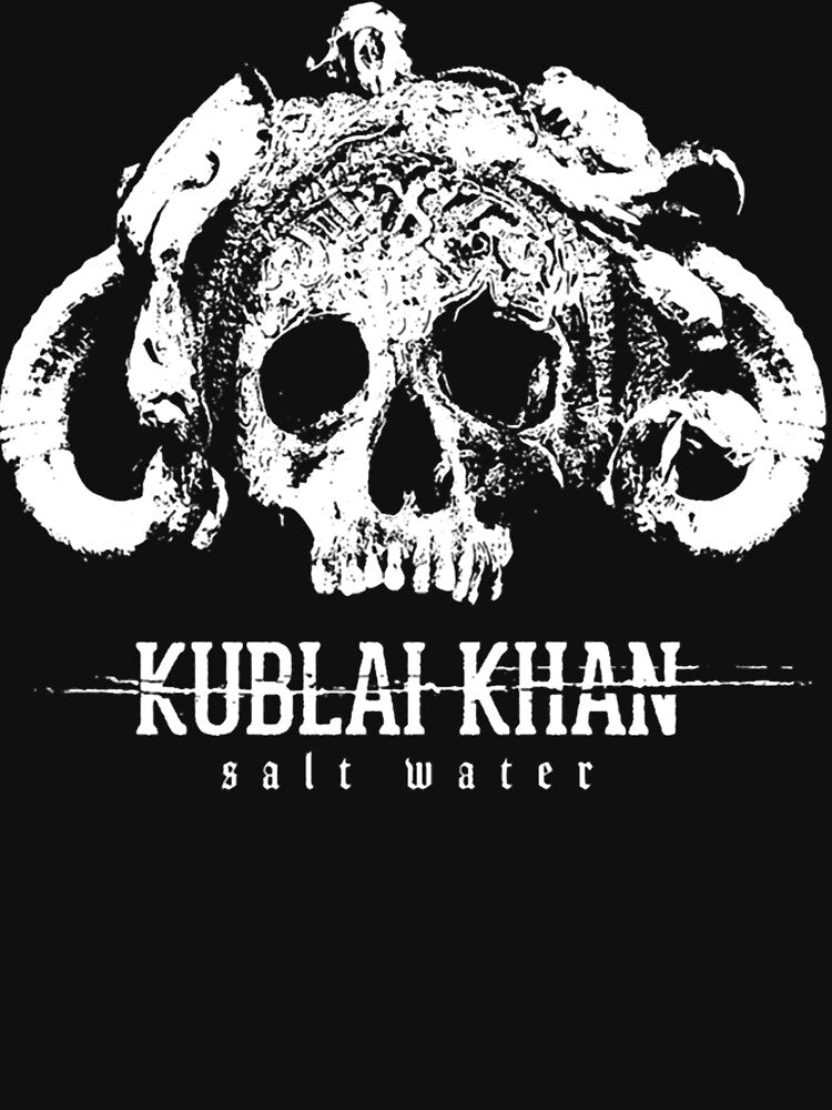 Kublai Khan Sale Waeer Skull Logo Metalcore Band Shirt