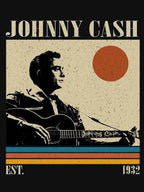 The Retro Johnny Cash Photo For Men Women Shirt