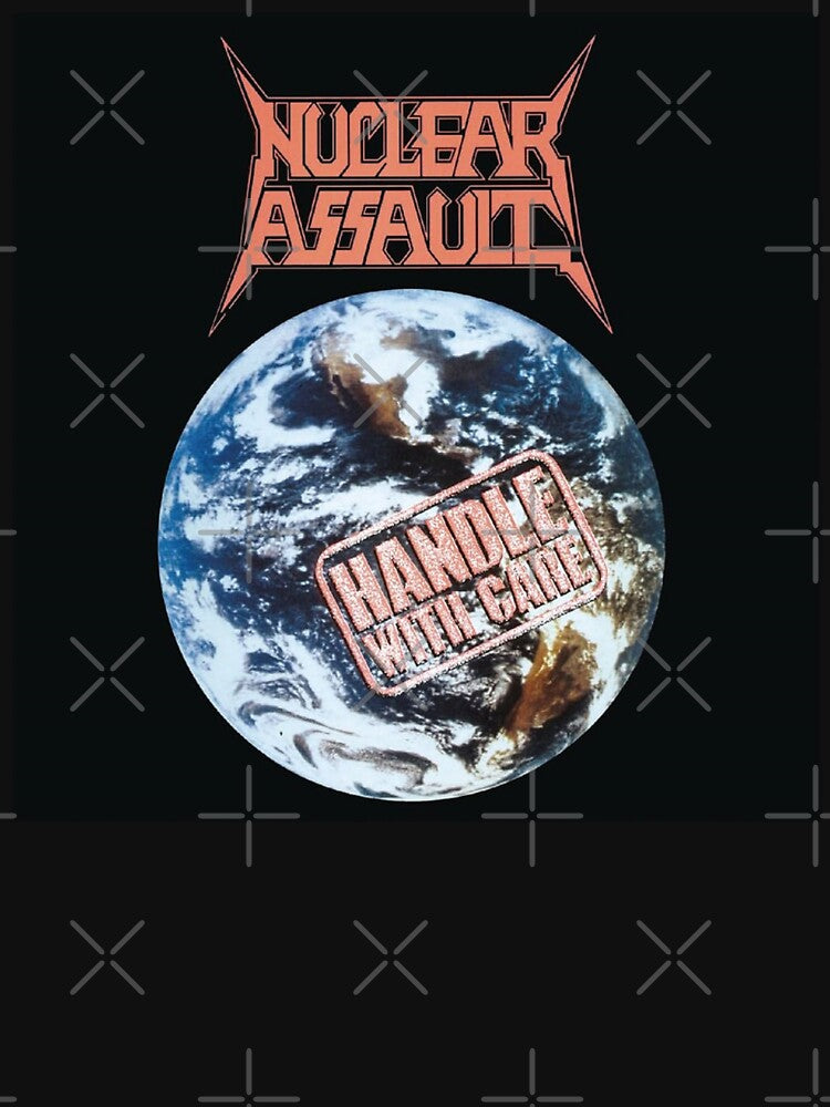 Nuclear Assault - Handle With Care Album 1989 Shirt