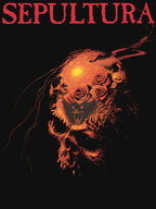 Sepultura Skull And Red Roses Dark Art Shirt