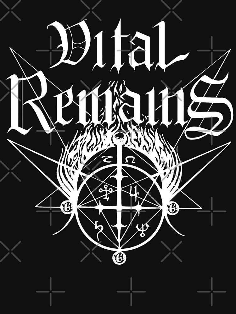 Vital Remains Logo Death Metal Shirt