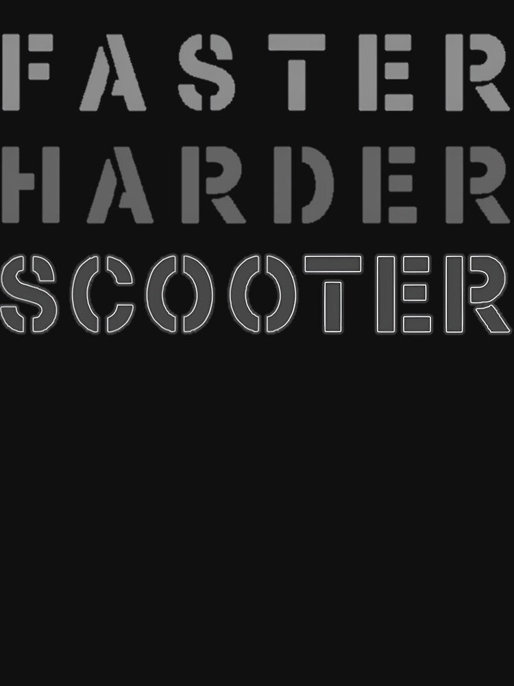 Faster Harder Scooter Techno Shirt