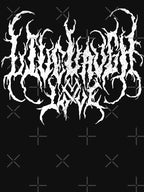 Live Laugh Love - Death Metal Music Font Logo Funny Shirt