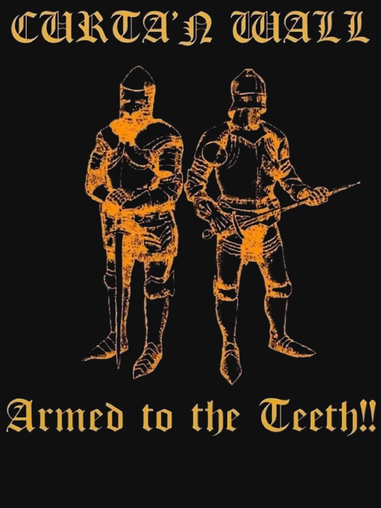 Curta N Wall Armed To The Teeth! No Background Shirt