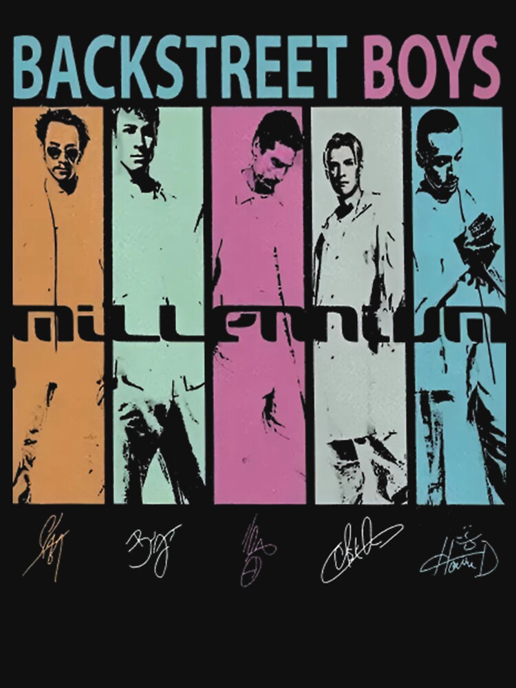 Backstreet Boys Millennium Tour Music Vintage Shirt