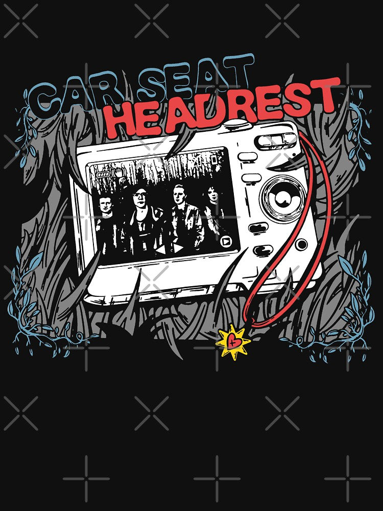 Vintage Camera Indie Rock Band Shirt