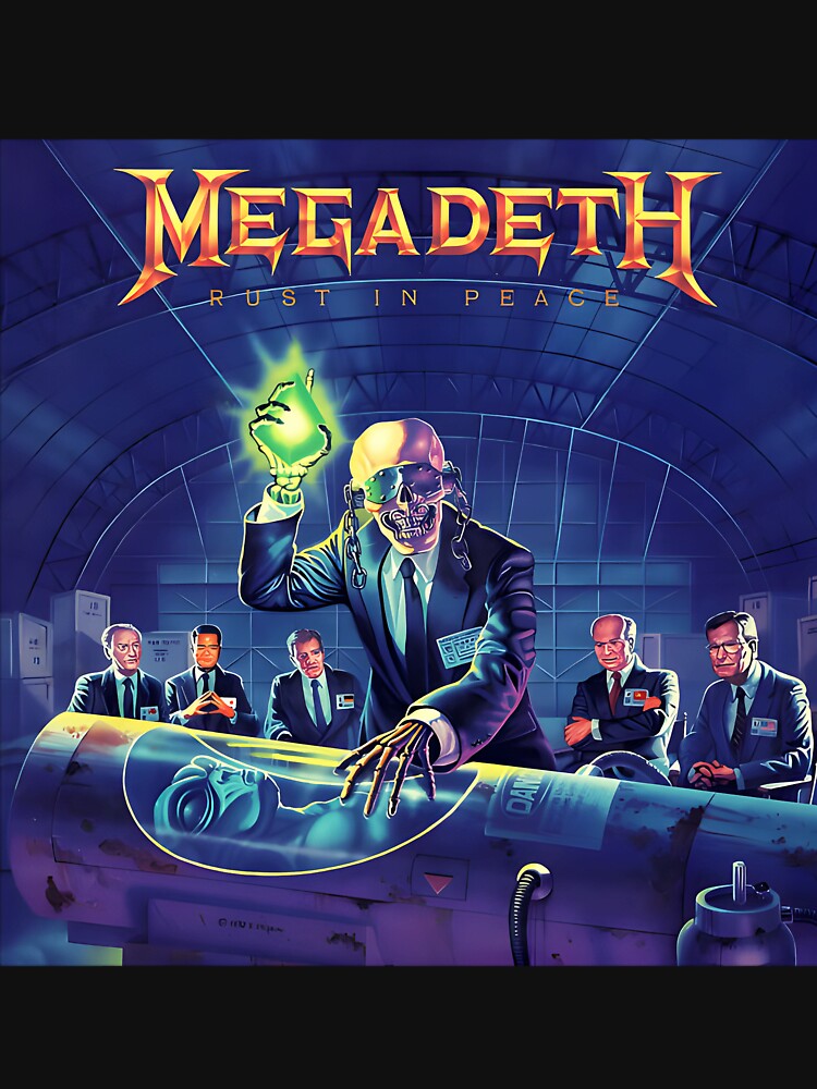 Megadeth - Rust In Peace Inspired Heavy Metal Shirt