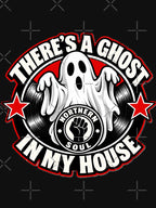 Ghost House Northern Soul Fist Vinyl Emblem Shirt