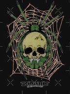 Pushead Spider Skull Zorlac Sateboards Shirt