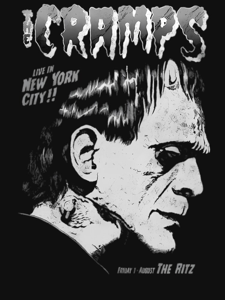 The Cramps Horror Punk Bad Music For Bad People The Ritz Shirt