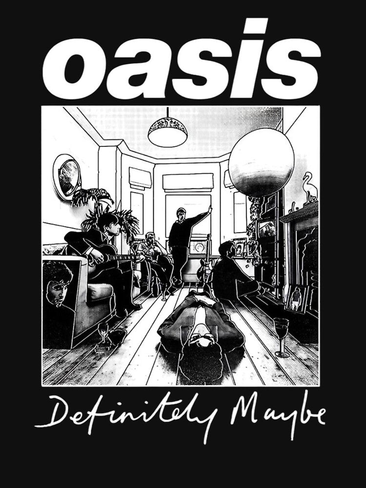 Oasis Definitely Maybe Album Cover Artwork Shirt