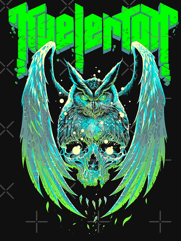 KVELERTAK OWL SKULL Shirt