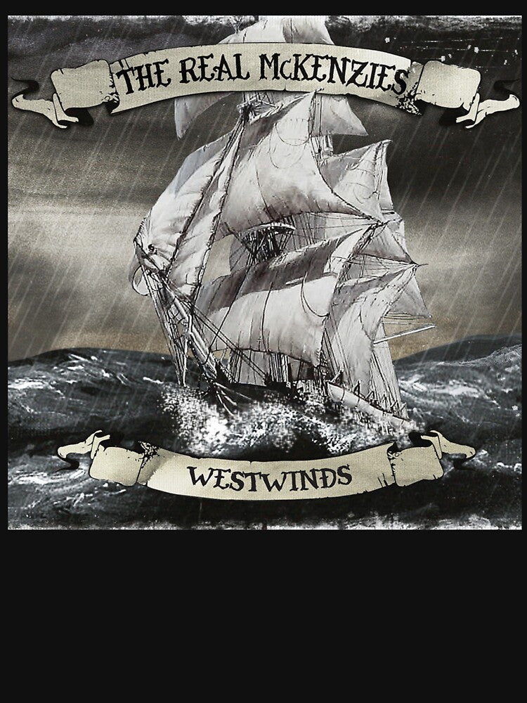 The Real McKenzies - Westwinds Album 2012 Shirt