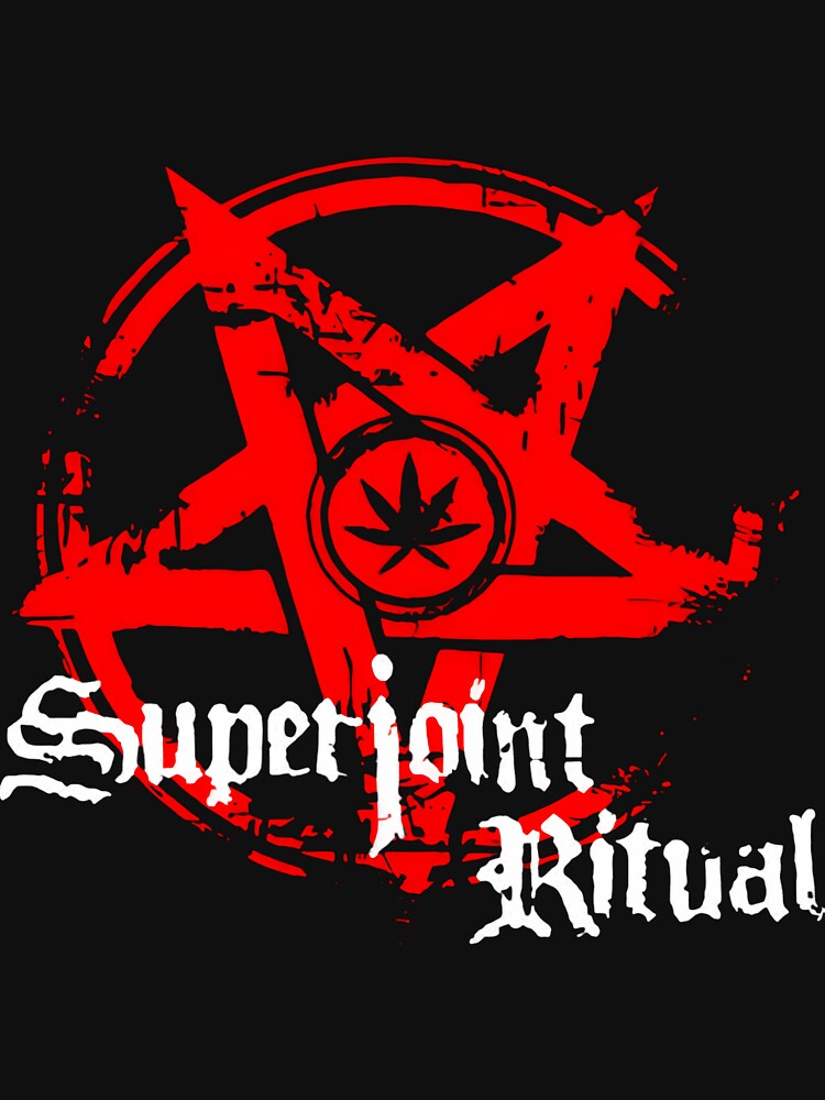 Superjoints Ritual Band Logo Red Shirt