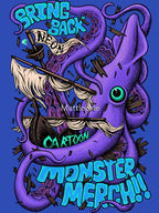 Bring Back Neon Cartoon Monster Shirt