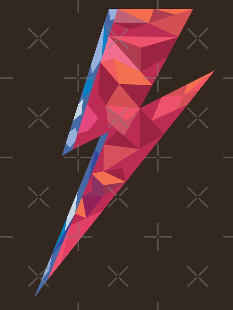 Low Poly Lightning Bolt Shirt