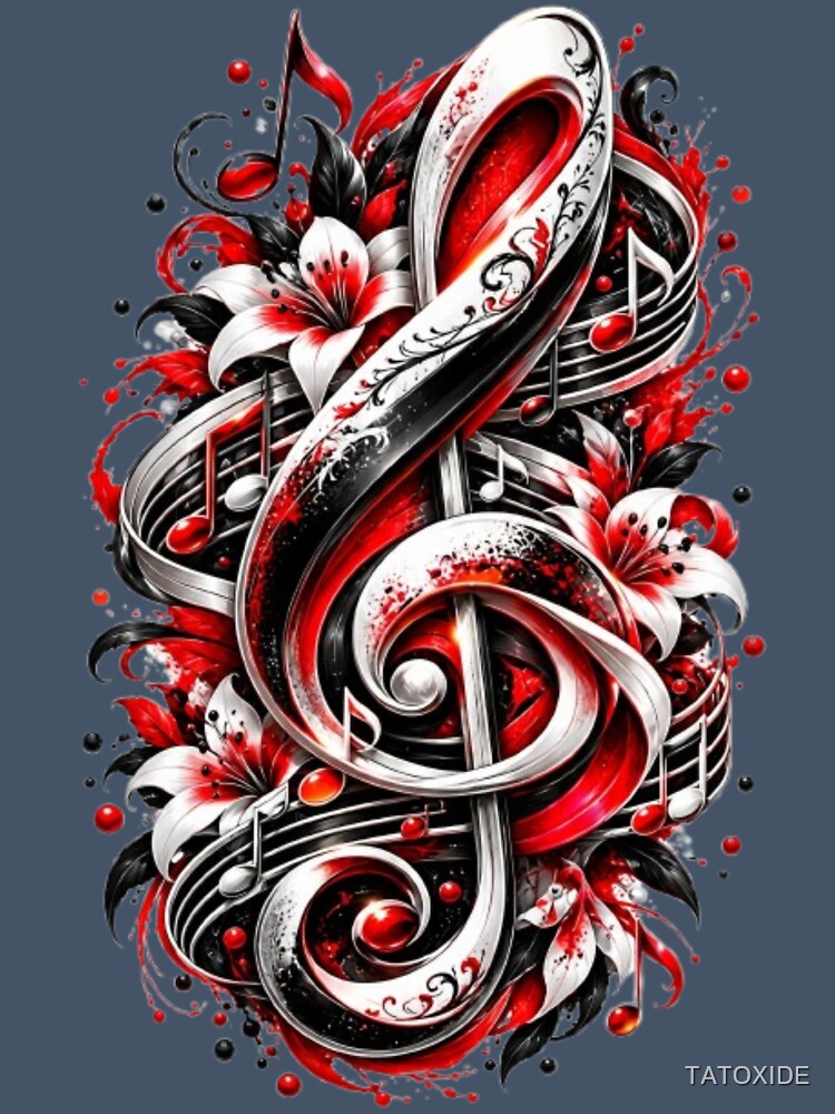 Crimson Symphony Shirt