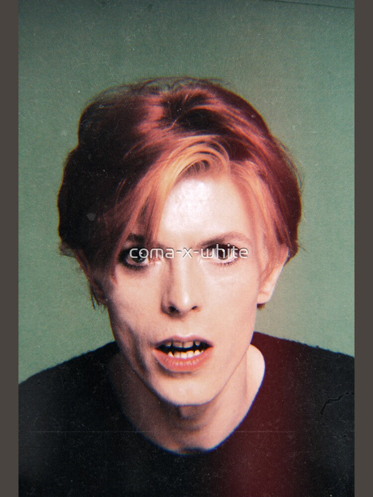 70s The Thin White Duke David Bowiee Polaroid Edit Shirt
