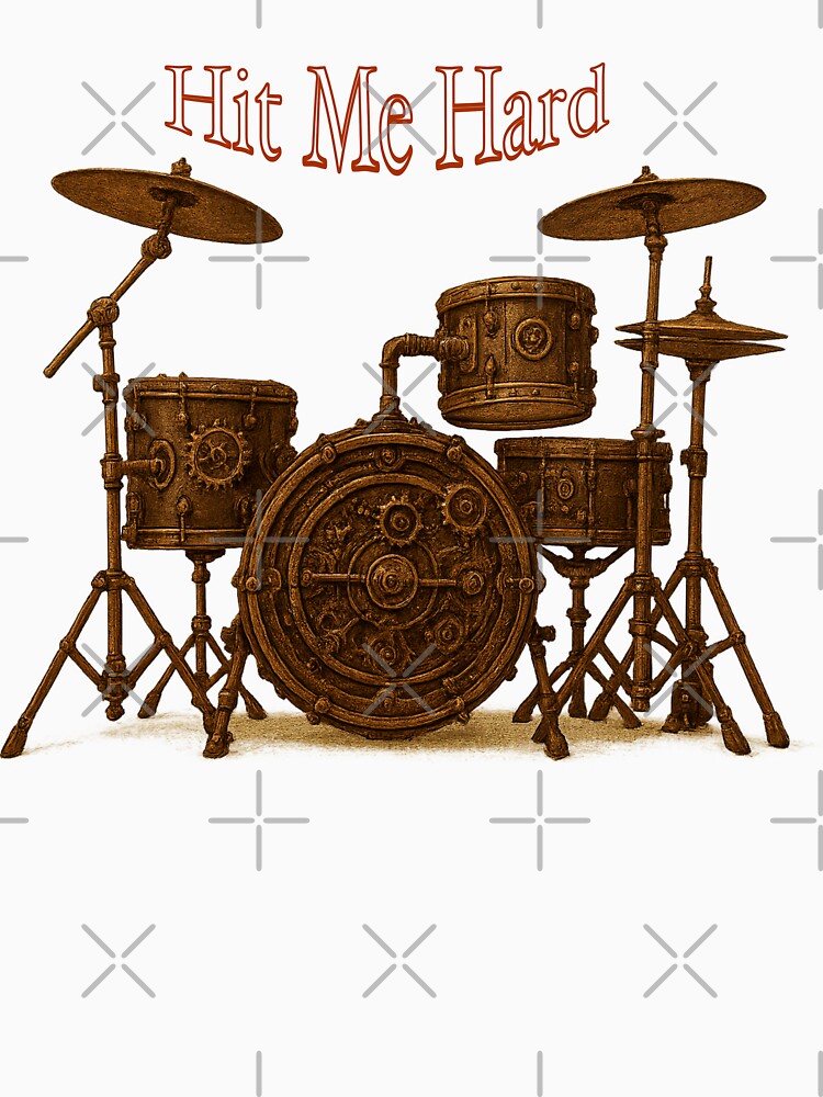 Drum Kit Steam Punk Shirt
