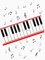 Beat It Cosplay Piano Design Shirt