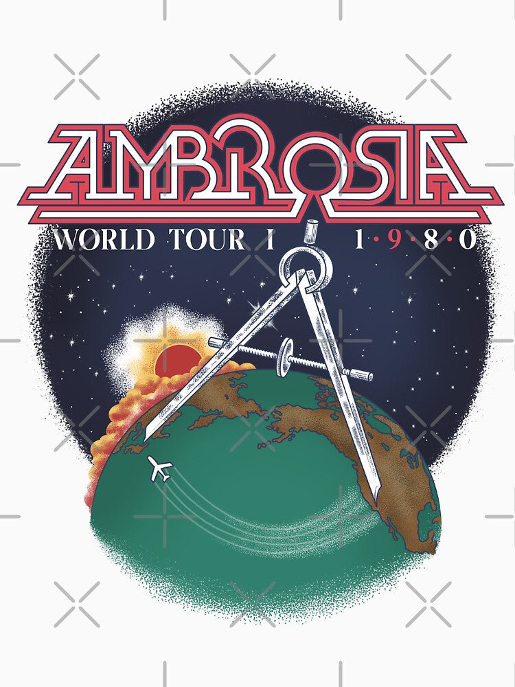 Ambrosia World Tour 1 1980 Shirt
