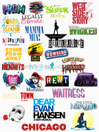 Musical Theater Inspired By Broadway Shows Shirt