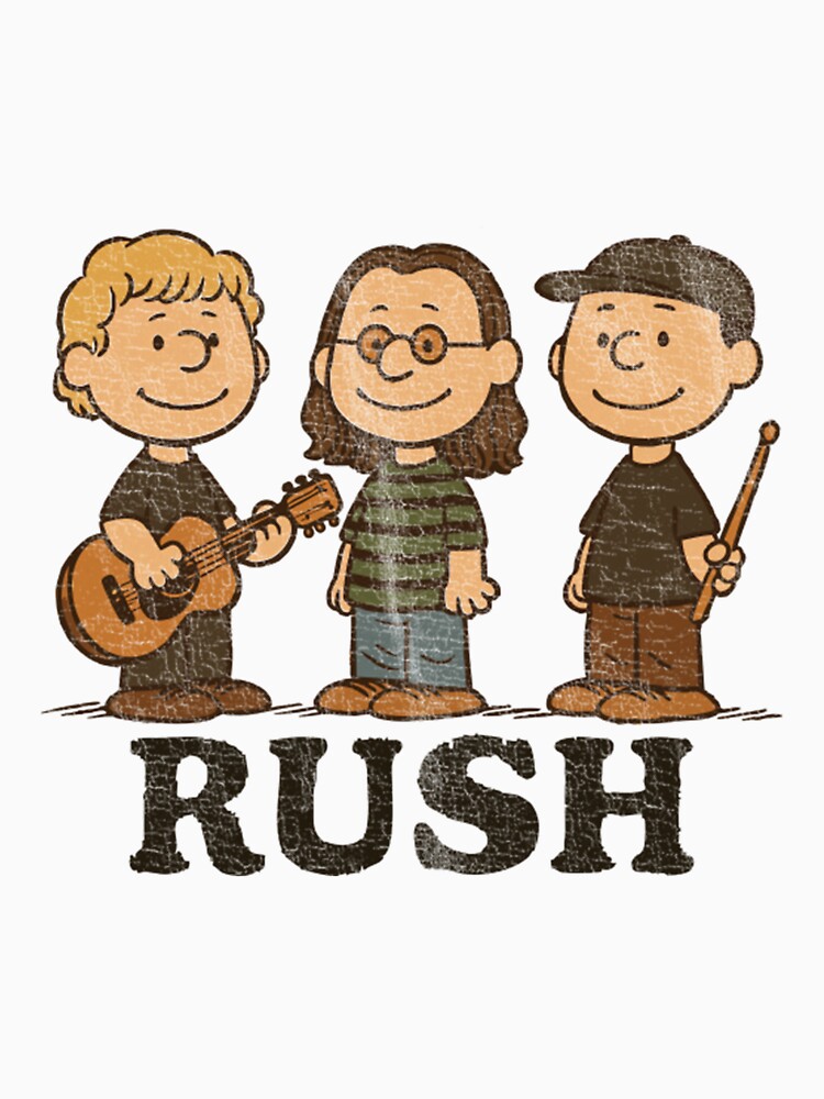 RUSH And Charlie Brown Inspired Shirt