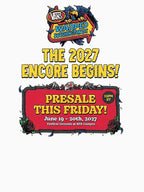 Music Festival Encore Event Promotional Flyer Shirt