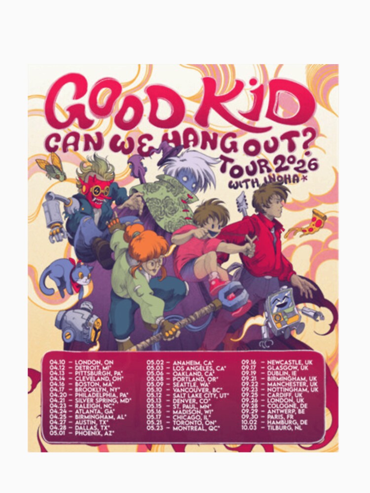Good Kid 2026 Tour Shirt