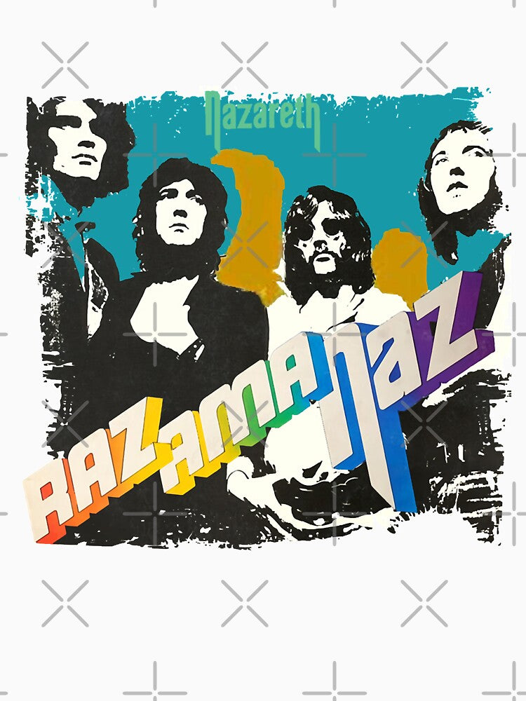 Nazareth Band Rock Music Scotland Hard Love Hearts Nazareth Razamanaz Shirt