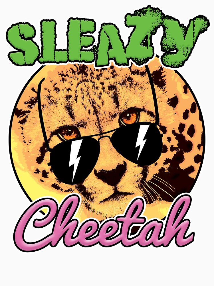 Sleazy Cheetah Shades Shirt