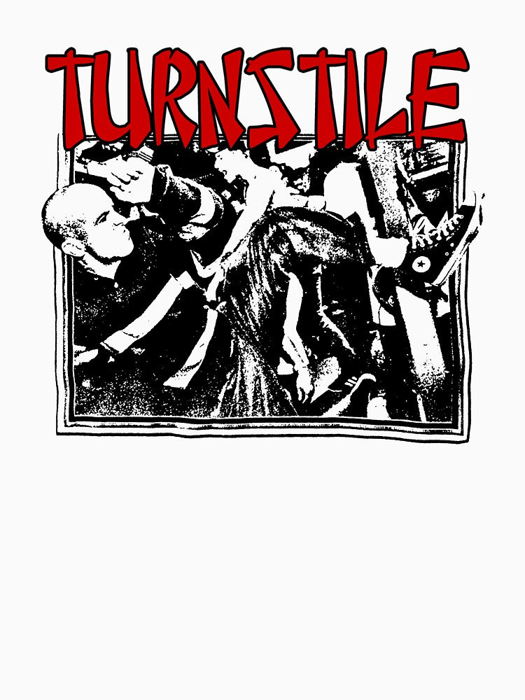 Grunge Style Hardcore Punk Band Shirt