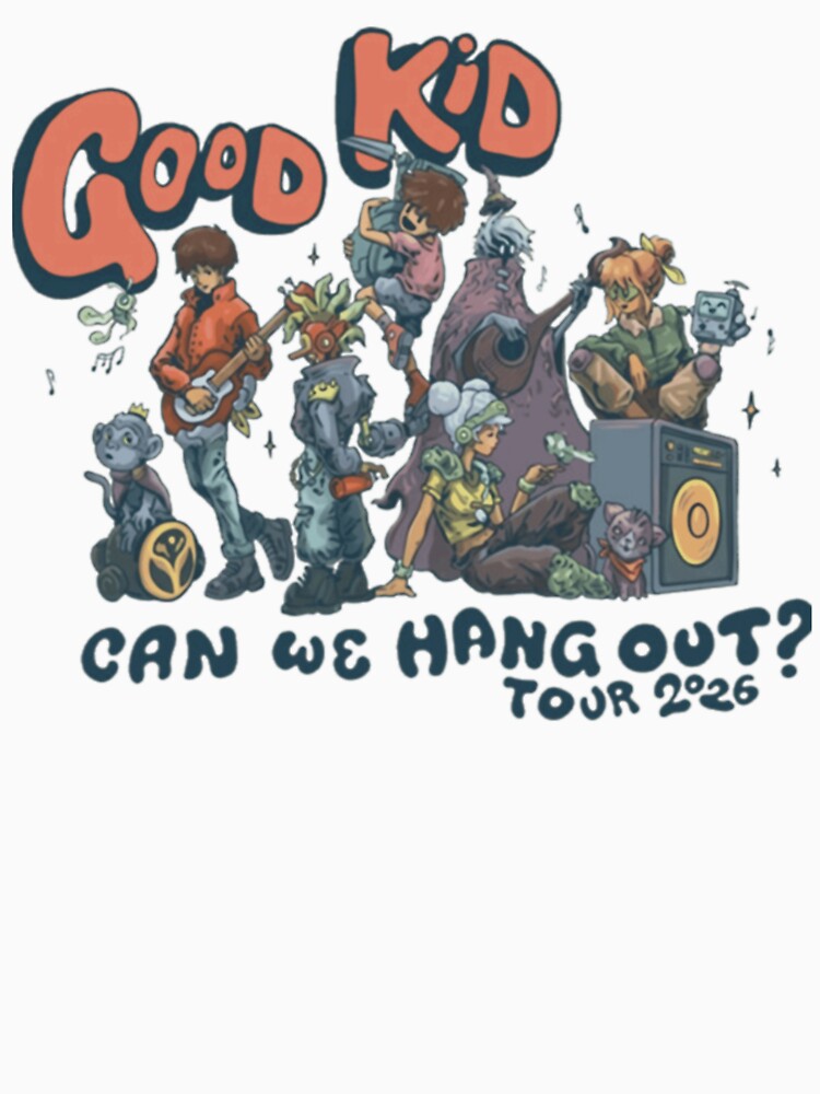 Good Kid Can We Hang Out Tour Shirt