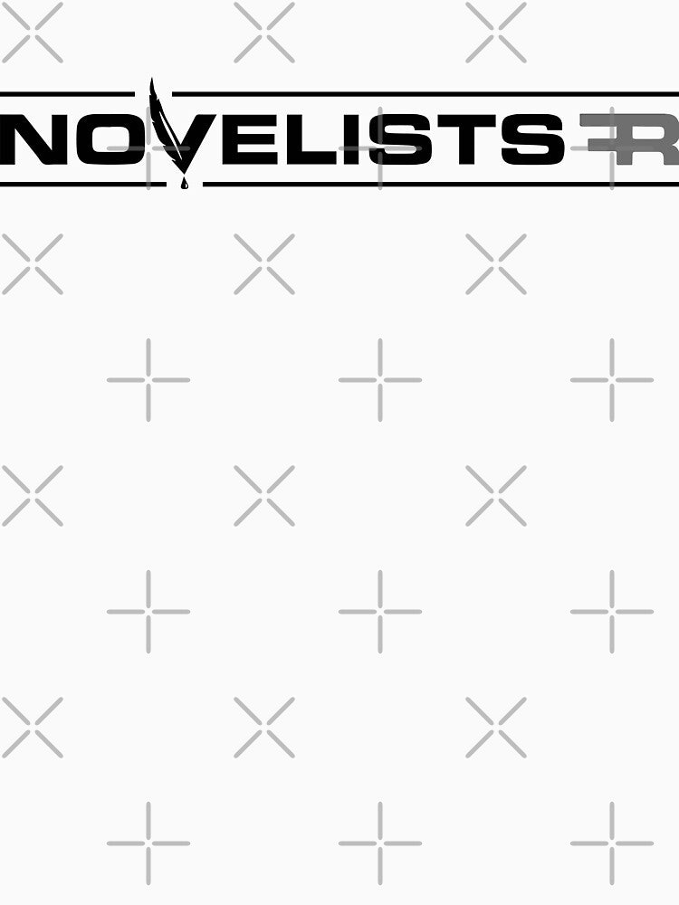 Novelists FR Black Logo Shirt