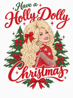Have A Holly Dolly Christmas Country Music Shirt