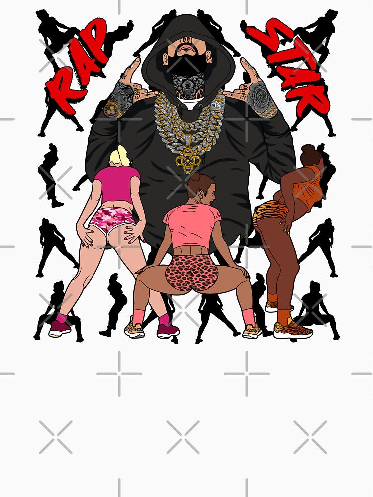 Rap Star - Sexy Ladies Shirt