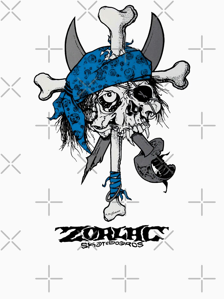 Pushead Zorlac Pirate Skull Alt 1 Shirt