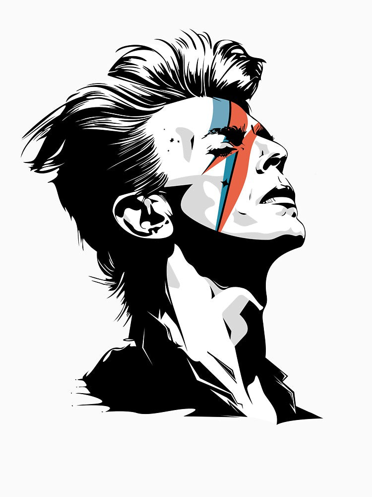 David Bowie STARMAN Vector Art Shirt