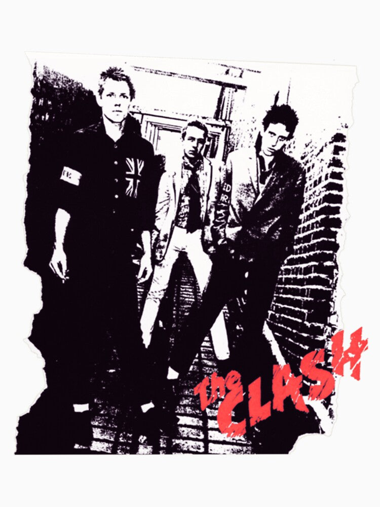 The Clash Vintage Punk Band Portrait Shirt