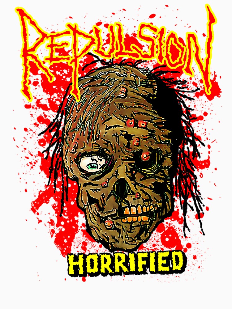 Repulsion Horrified Old School Death Metal Shirt