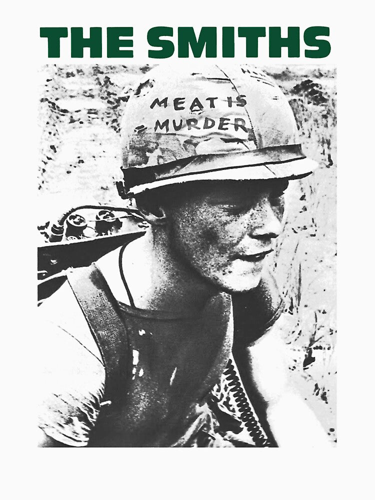 The Smiths Meat Is Murder Punk Rock Morissey Retro Unisex T Design Shirt