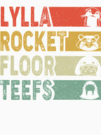 Lylla Rocket Floor Teefs Rocket & Team Space Shirt