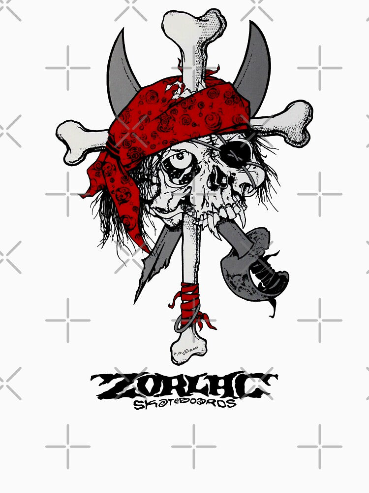 Pushead Zorlac Pirate Skull Alt 2 Shirt