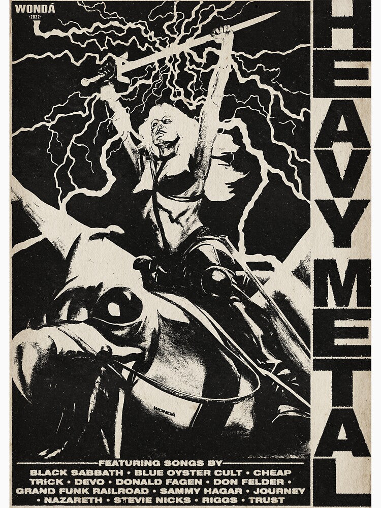 Heavy Metal Movie Design Shirt