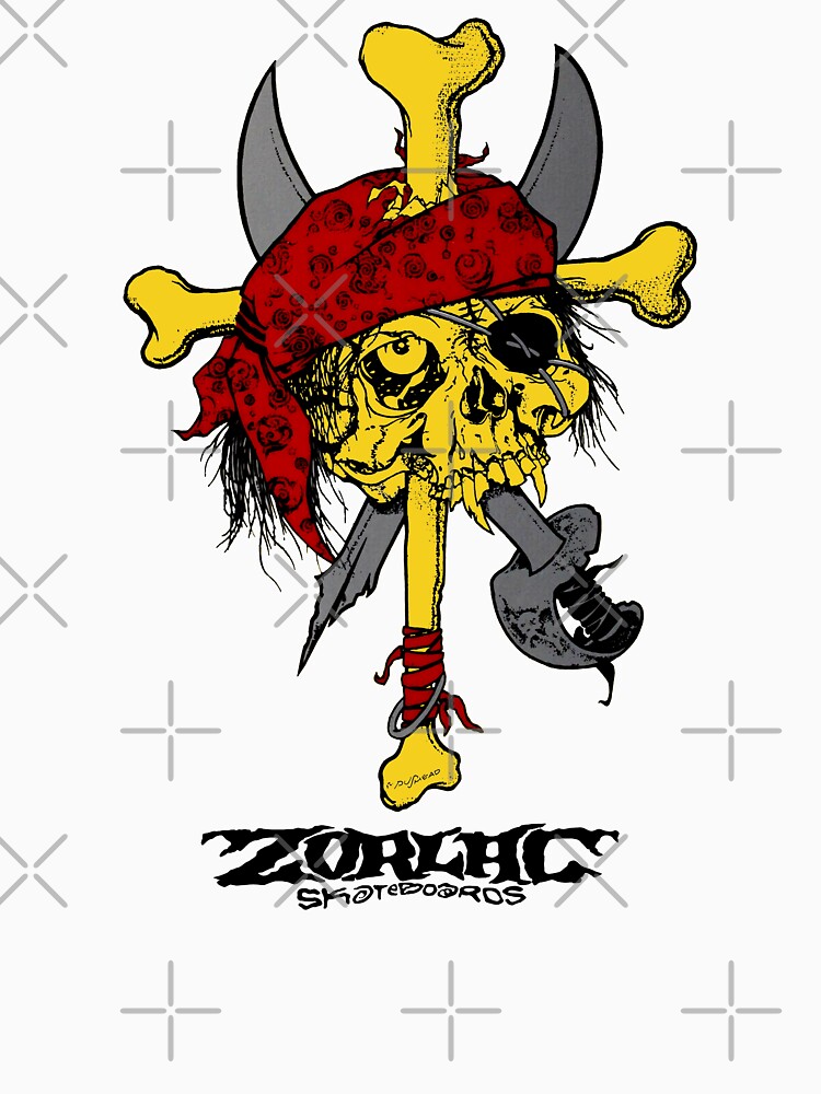 Pushead Zorlac Pirate Skull Shirt