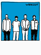 Weezor Blue Album Shirt