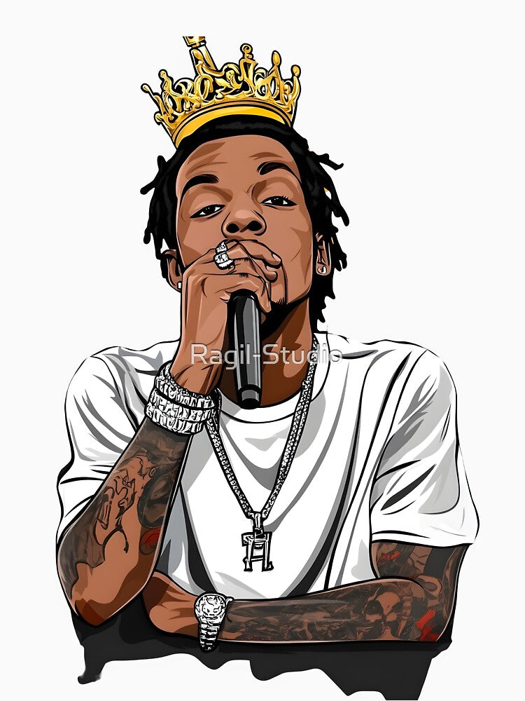Gold Grill Rapper - Street King Shirt