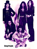 Deep Purplee Legend Group In 70s - Vintage Psychedelic Style Shirt
