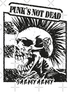 Barmy Army Punk's Not Dead Light Version Shirt